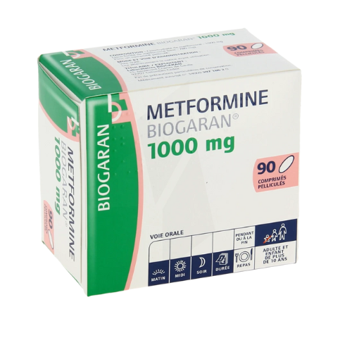 METFORMINE BGR® tab 1000mg #90