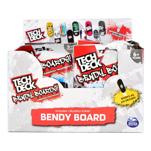 FC Tech Deck Rubberised Bendy Boards Blind Bag CDU 36