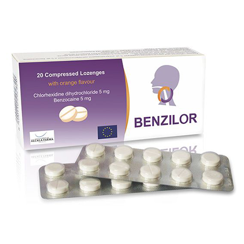 Benzilor compressed lozenges 5mg+5mg #20