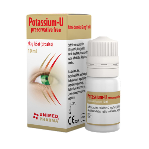 Potassium-IU eye drops 10ml bottle #1