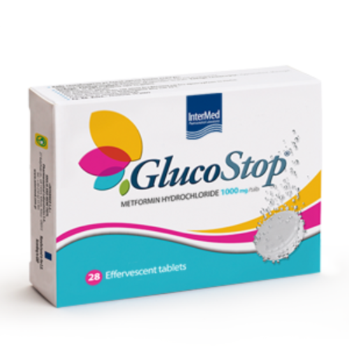 Glucostop tablets effer 1000mg #28