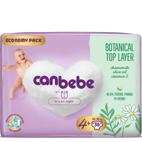 Canbebe-baby diaper size 4+№38