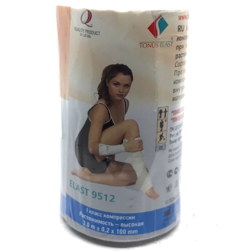 Tonus - bandage elastic high/waist 3.0X100mm 9512/0599