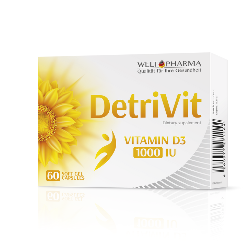 Detrivit 1000 IU capsules N60