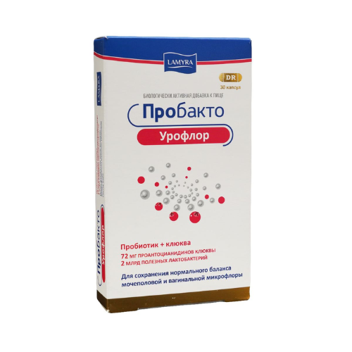 probacto uroflor capsules N30