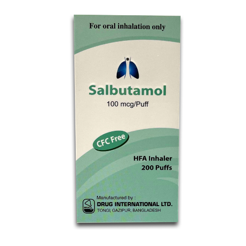 Salbutamol spray 100mkg/1 200dose