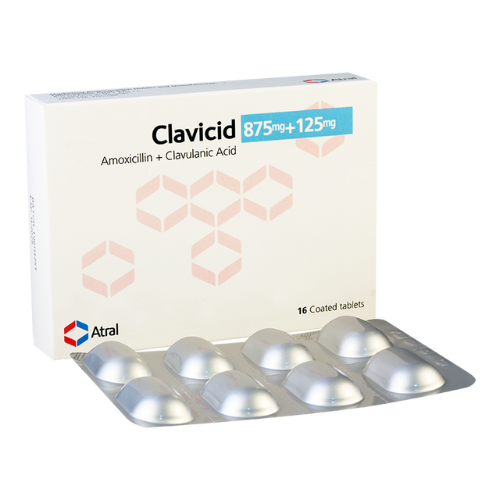 Clavicid tab. 875mg.+125mg. #16