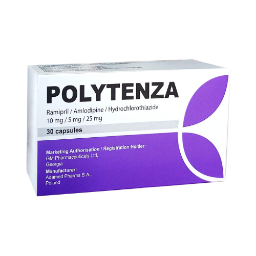 Polytenza 10mg+5mg+25mg cap #30