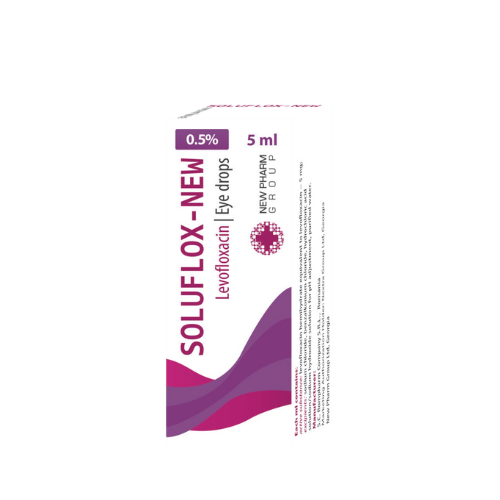 Soluflox New eye drops 5mg/ml 5ml