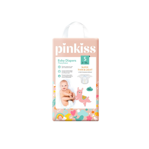PINKISS DIAPERS  S .56 PSC