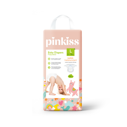 PINKISS DIAPERS  L . 44 PSC