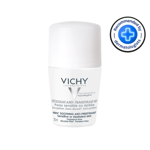 Vichy - Deodorant Anti-Perspinant Roll-On 48-hour Soothing for Sensitive Skin 50ml 0324/7601