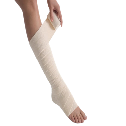 Medical elastic compression bandage. mod. 3. size 8cm x 0.6m 2815/2853