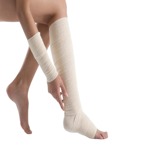 Medical elastic compression bandage. mod. 3. size 8cm x 1.5m