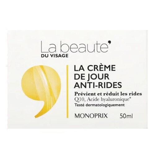 Monoprix La beauty Anti-wrinkle day cream 50ml.