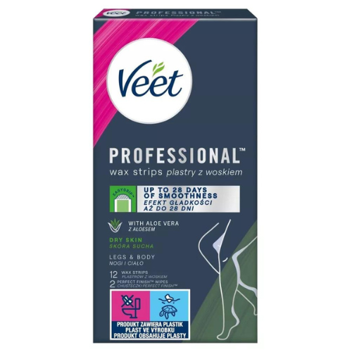 veet - strips for dry skin /6 pairs/ 1340/0946 #12