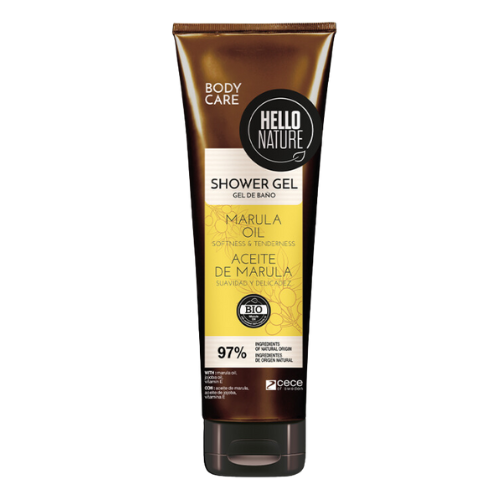 HELLO NATURE MARULA OIL SHOWER GEL 250ml 5296