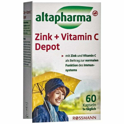 AP Zinc + Vitamin C Depot 60 pcs 38 g